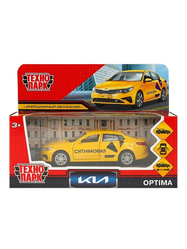 Металлическая модель ТехноПарк Kia Optima. Ситимобил, 12 см