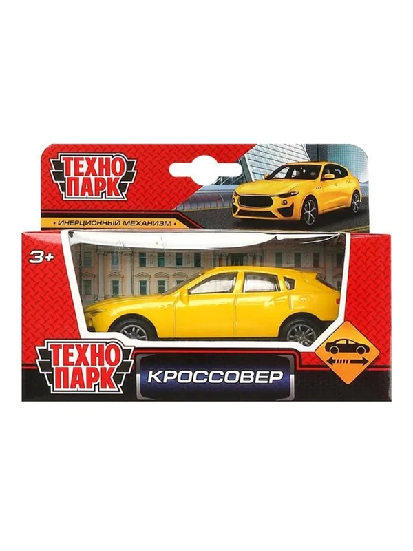 Инерционная металлическая модель ТехноПарк Кроссовер, 10 см