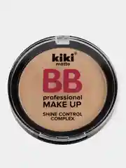 Светло-бежевый пудра для лица kiki BB MAKEUP тон 13 натурально-розовый, компактная, матирующая