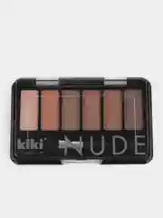 Медный тени для век kiki NUDE стойкая палетка из 6 оттенков с кистью для растушевки