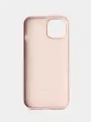 Розовый кожаный чехол Leather Case для iPhone 13 с функцией MagSafe