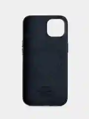 Темно-синий кожаный чехол Leather Case для iPhone 13 с функцией MagSafe