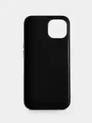 Черный кожаный чехол Leather Case для iPhone 14 с функцией MagSafe