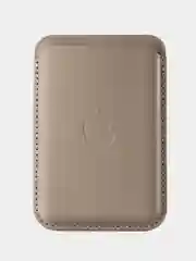 Серый картхолдер - бумажник на iPhone с поддержкой MagSafe/Leather Wallet