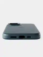 Морской кожаный чехол Leather Case для iPhone 15 с функцией MagSafe