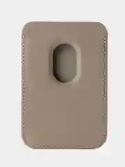 Серый картхолдер - бумажник на iPhone с поддержкой MagSafe/Leather Wallet