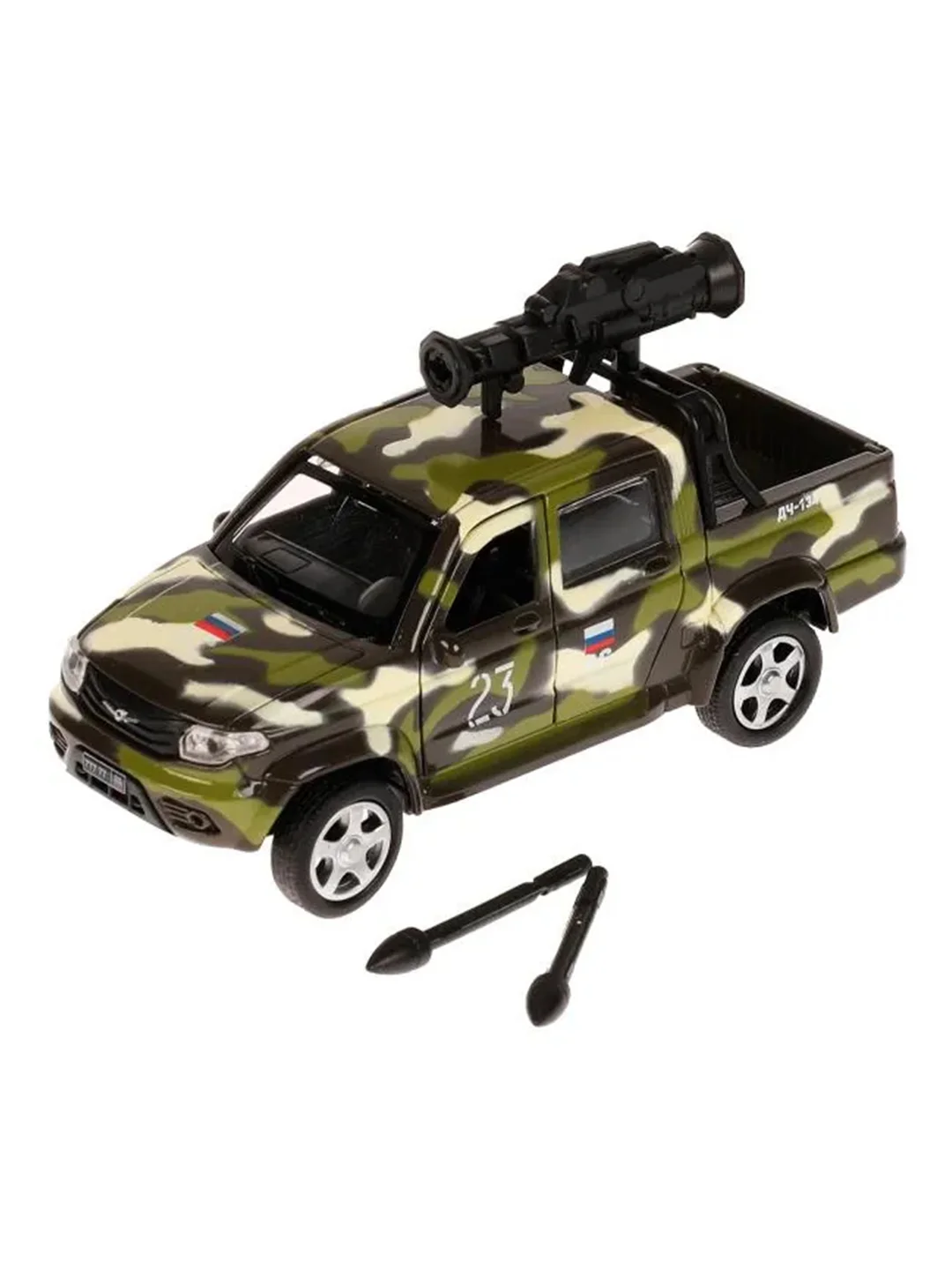 Металлическая модель ТехноПарк УАЗ Pickup, 12 см