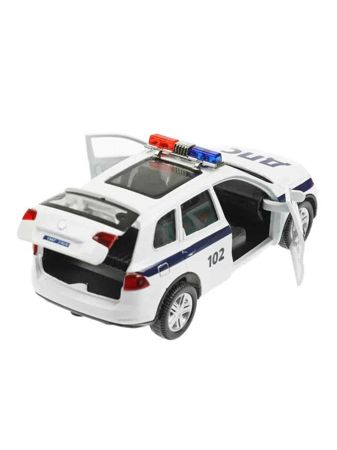 Металлическая модель ТехноПарк Volkswagen Touareg. Полиция, 12 см