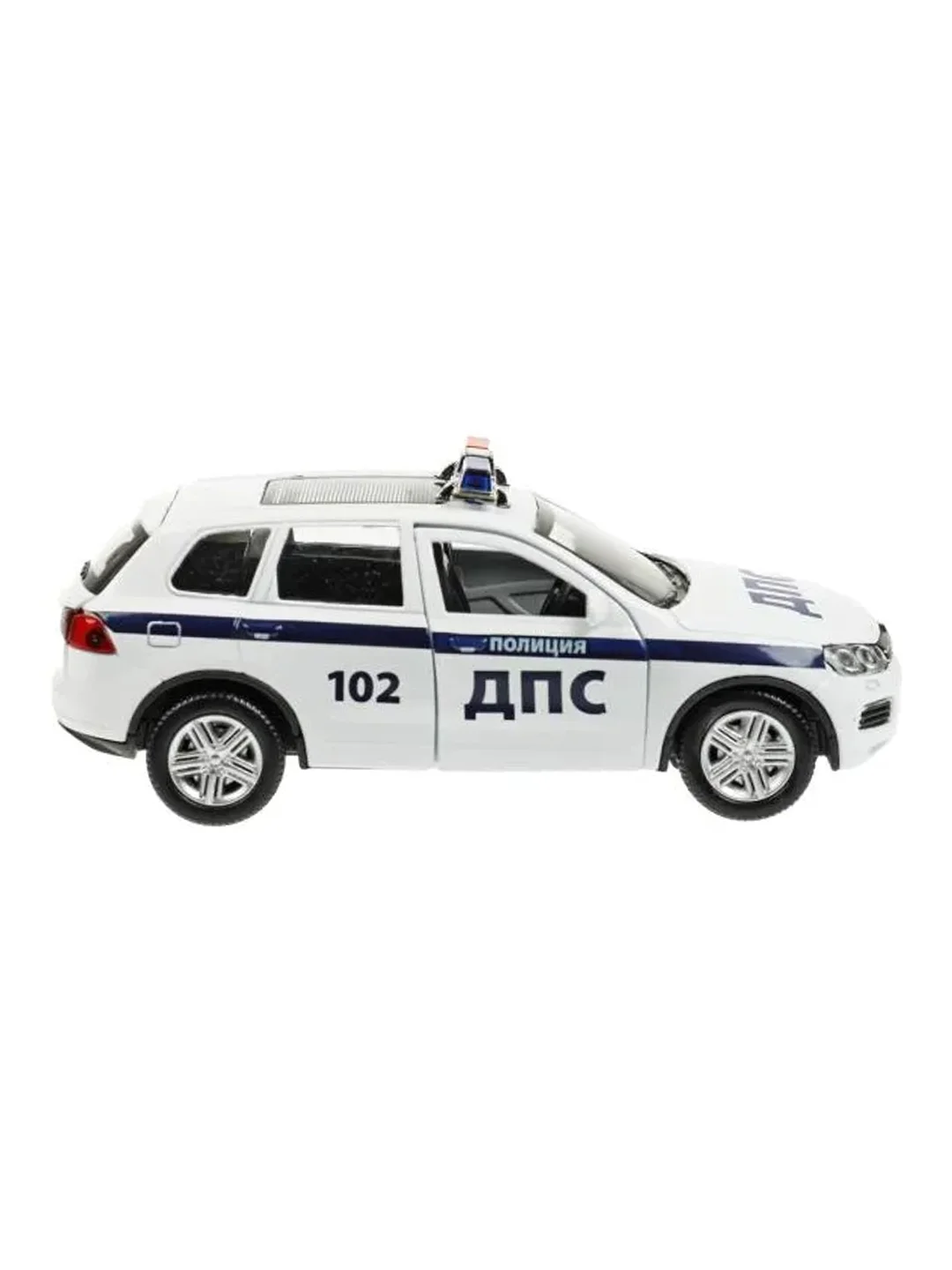 Металлическая модель ТехноПарк Volkswagen Touareg. Полиция, 12 см