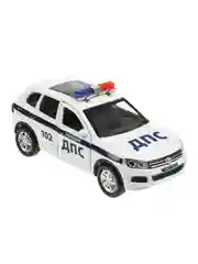 Металлическая модель ТехноПарк Volkswagen Touareg. Полиция, 12 см