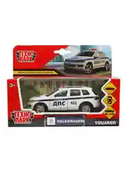 Металлическая модель ТехноПарк Volkswagen Touareg. Полиция, 12 см