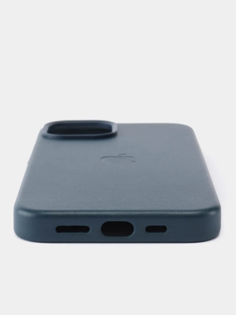 Морской кожаный чехол Leather Case для iPhone 14 с функцией MagSafe