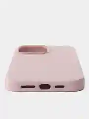 Розовый кожаный чехол Leather Case для iPhone 14 Pro Max с функцией MagSafe