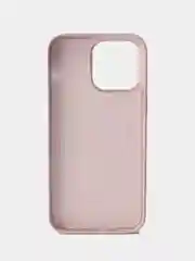 Розовый кожаный чехол Leather Case для iPhone 14 Pro Max с функцией MagSafe