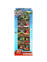 Набор металлических машинок Технопарк "Road Racing. Суперкар", 7,5 см