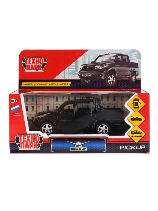 Машина металлическая Технопарк UAZ PICKUP, 12 см