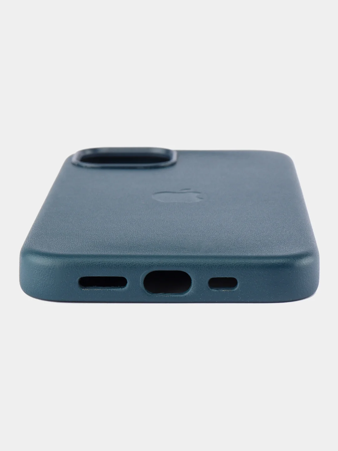 Морской кожаный чехол Leather Case для iPhone 13 с функцией MagSafe