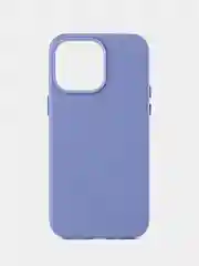 Голубой кожаный чехол Leather Case для iPhone 14 Pro Max с функцией MagSafe