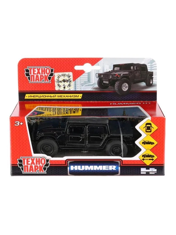 Машина металлическая Технопарк "Hummer H1. Пикап", 12 см