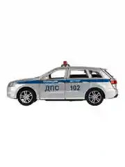 Металлическая инерционная модель Технопарк "Audi Q7. Полиция", 12 см