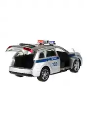 Металлическая инерционная модель Технопарк "Audi Q7. Полиция", 12 см