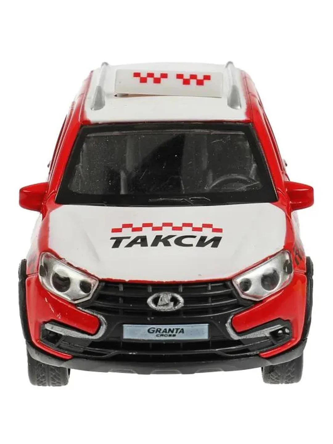 Металлическая модель Технопарк "Lada Granta Cross. Такси", 12 см