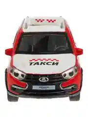 Металлическая модель Технопарк "Lada Granta Cross. Такси", 12 см