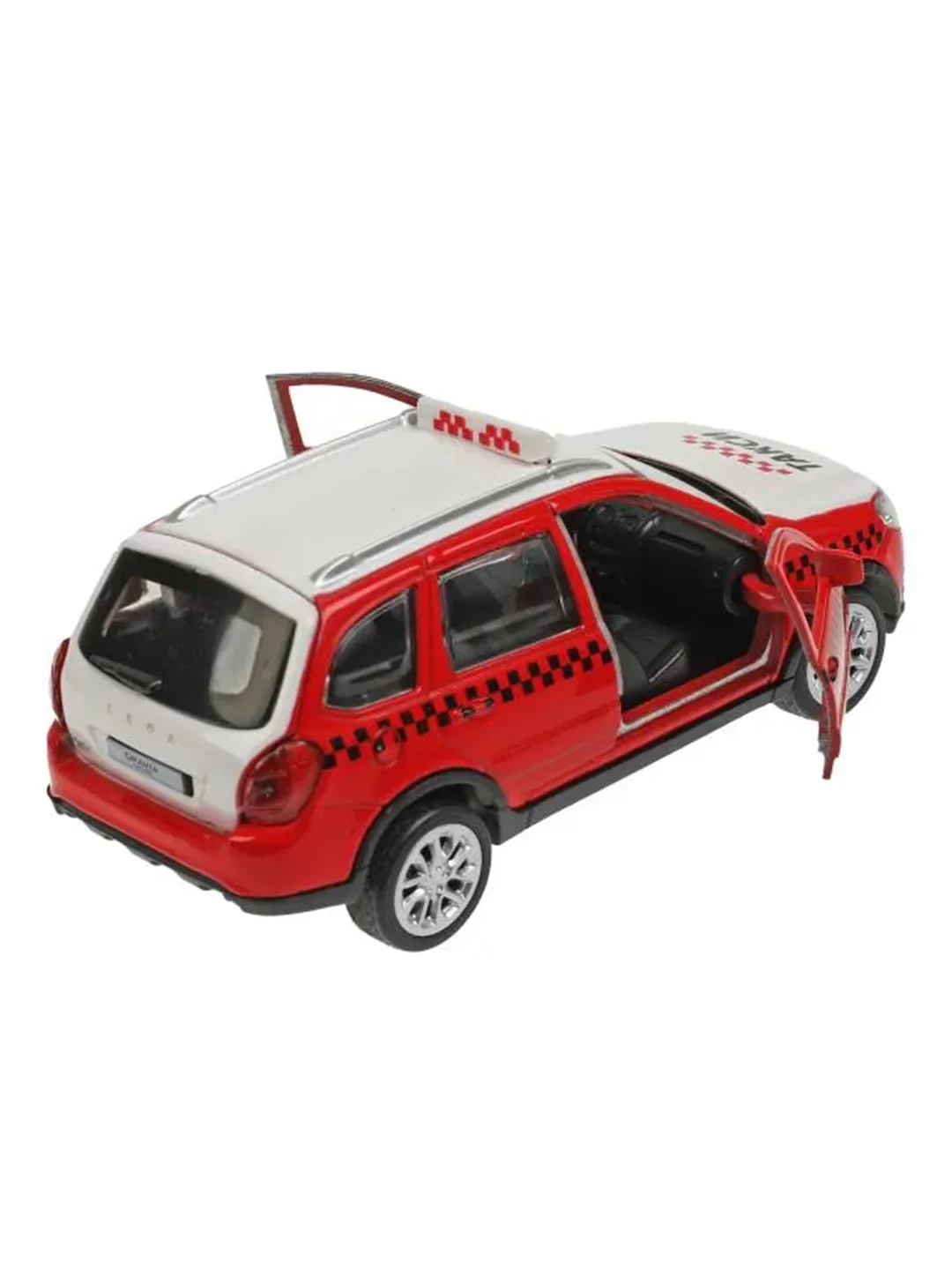Металлическая модель Технопарк "Lada Granta Cross. Такси", 12 см