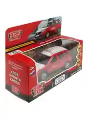 Металлическая модель Технопарк "Lada Granta Cross. Такси", 12 см