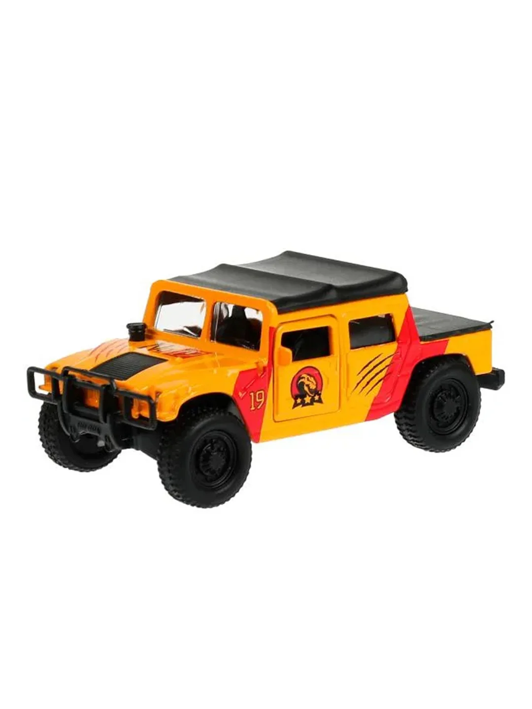 Металлическая модель Технопарк Hummer H1 Pickup, 12 см