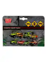 Металлическая модель Технопарк Hummer H1 Pickup, 12 см
