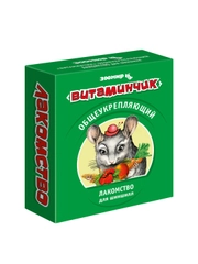Лакомство для шиншилл ЗООМИР "Витаминчик", общеукрепляющее, 50 г