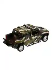 Машина металлическая Технопарк Hummer H2 Pickup, камуфляж, 12 см
