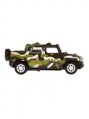 Машина металлическая Технопарк Hummer H2 Pickup, камуфляж, 12 см