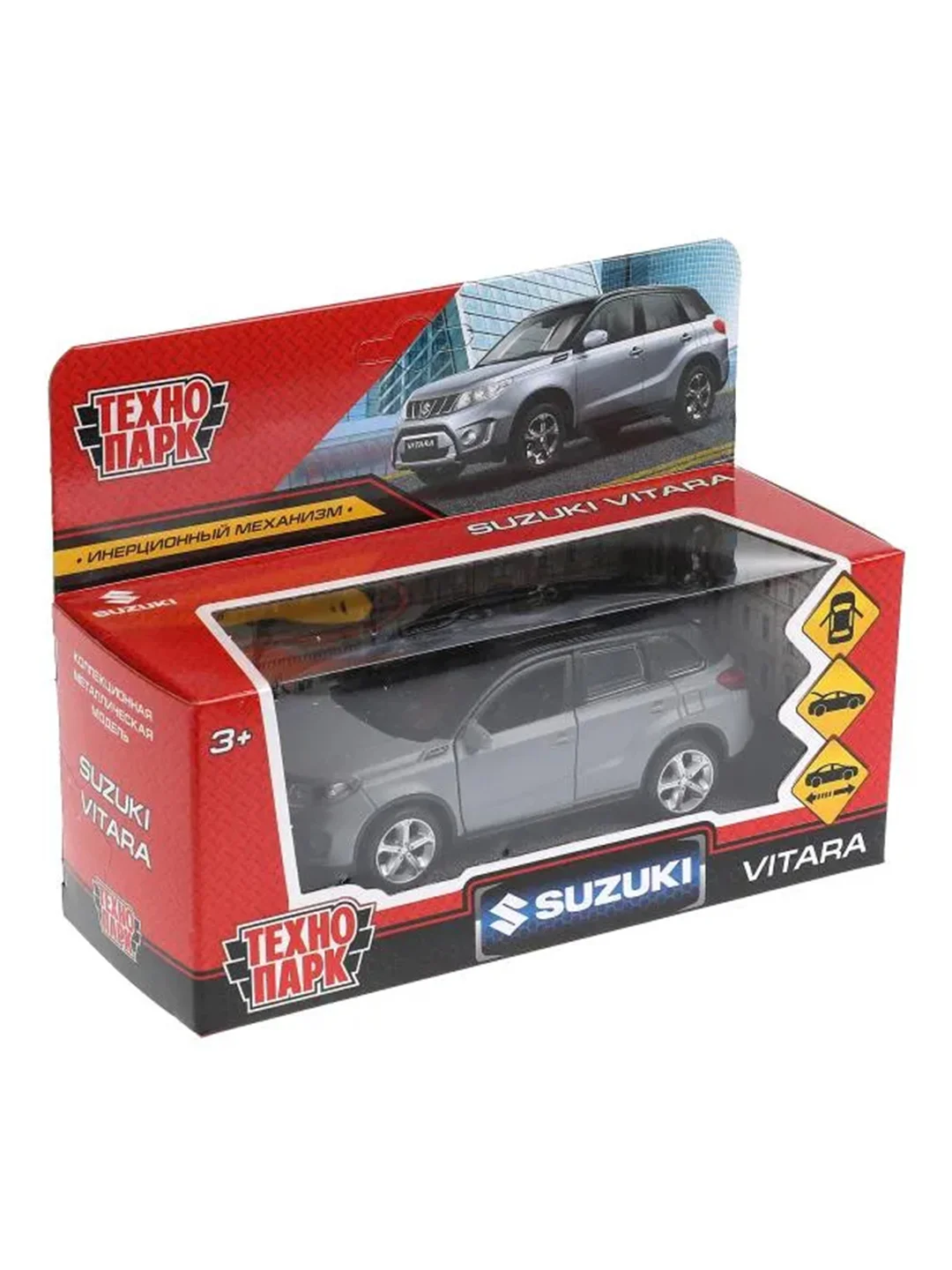 Металлическая модель Технопарк "Suzuki Vitara S 2015", матовый, 12 см