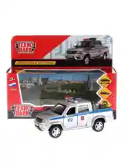 Машина металлическая Технопарк "UAZ PICKUP. Полиция", 12 см