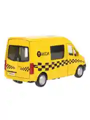 Металлическая инерционная модель ТехноПарк Mercedes-Benz Sprinter. Такси, 14 см
