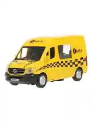 Металлическая инерционная модель ТехноПарк Mercedes-Benz Sprinter. Такси, 14 см