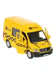 Металлическая инерционная модель ТехноПарк Mercedes-Benz Sprinter. Такси, 14 см