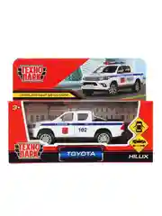 Металлическая модель ТехноПарк Toyota Hilux. Полиция, 12 см