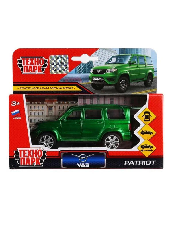 Модель машины ТехноПарк УАЗ Patriot, 12 см