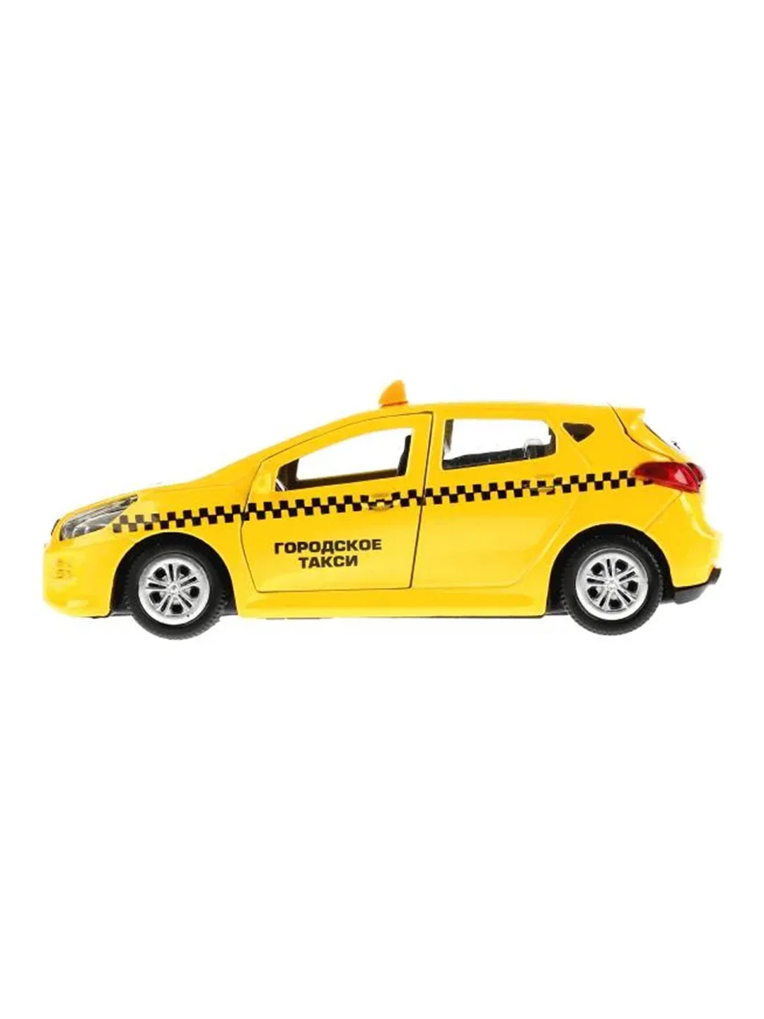 Металлическая модель ТехноПарк KIA CEED Такси, 12 см
