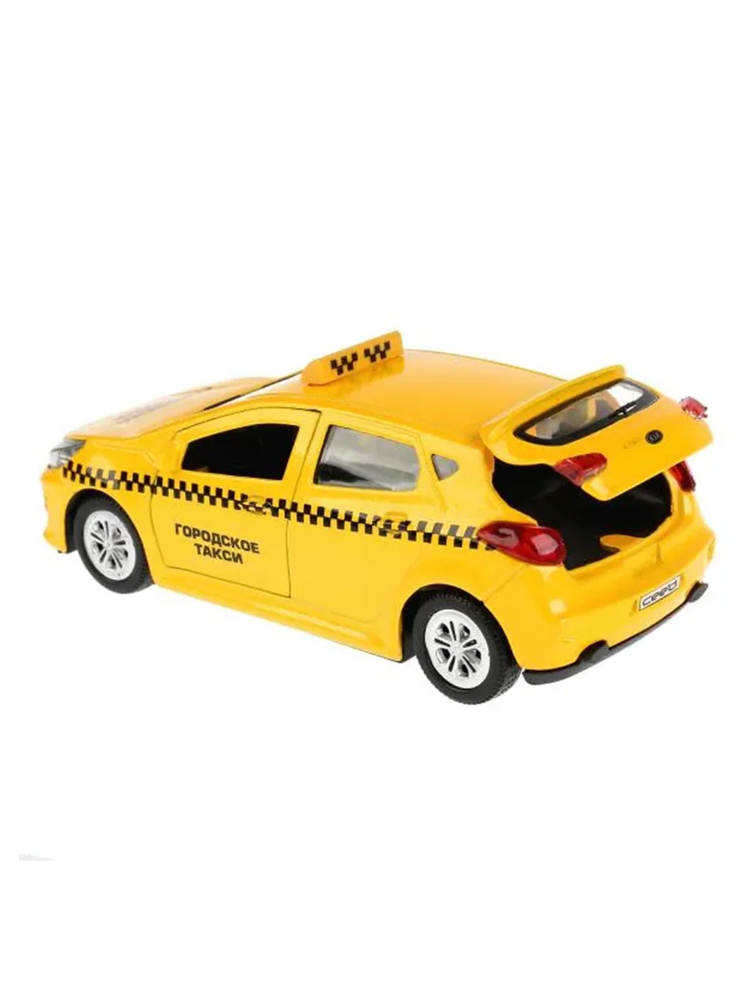 Металлическая модель ТехноПарк KIA CEED Такси, 12 см