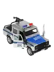 Металлическая модель Технопарк "Land Rover Defender 110 Pickup. Полиция", 12 см