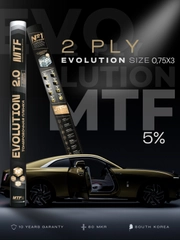 Пленка тонировочная "MTF" в тубе "Premium Еvolution" Black 2-ух слойная 2PL05%(0.75м х 3м)
