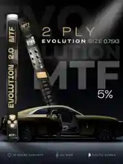 Пленка тонировочная "MTF" в тубе "Premium Еvolution" Black 2-ух слойная 2PL05%(0.75м х 3м)