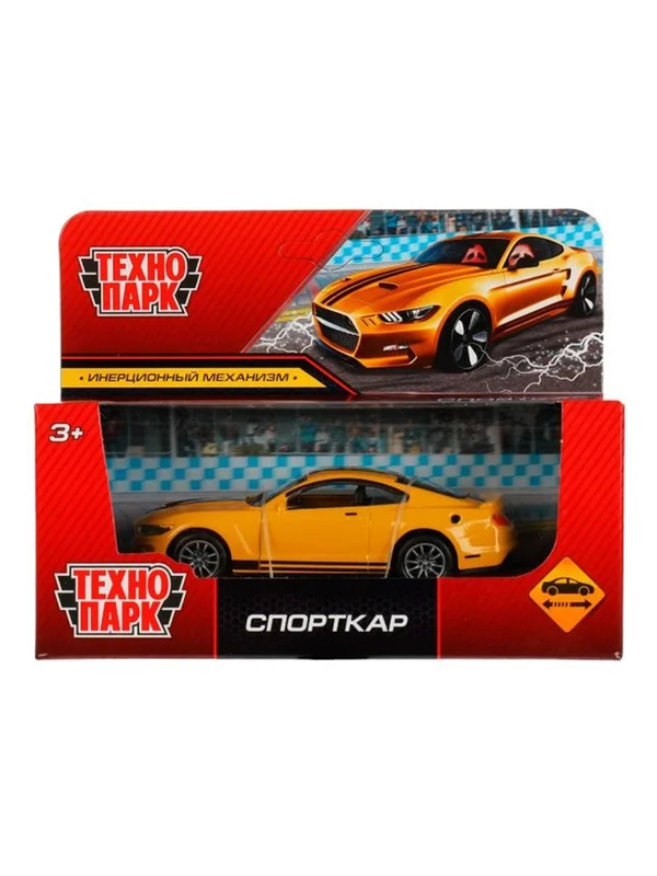 Металлическая модель Технопарк Спорткар, 11 см
