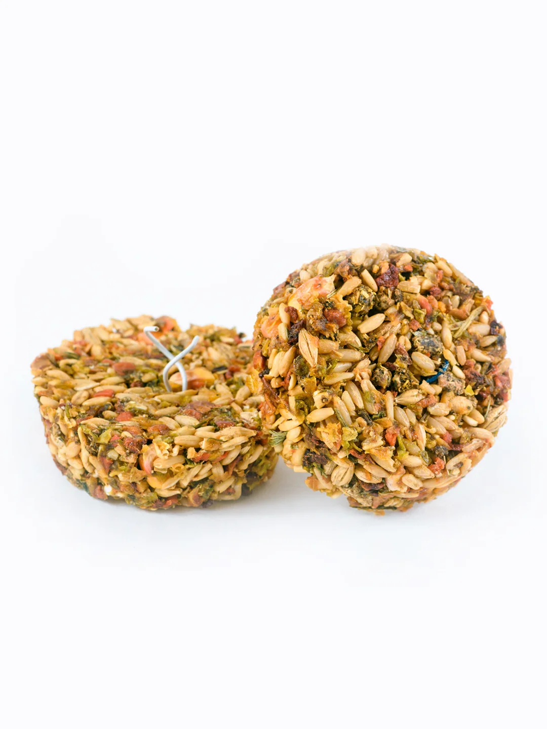 Лакомства- корзиночки Зверюшки луговые травы + кукуруза, для кроликов, 2х30 г