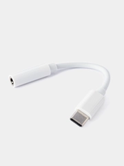Переходник Type-C aux для наушников Android  3.5 мм mini jack, аукс, адаптер