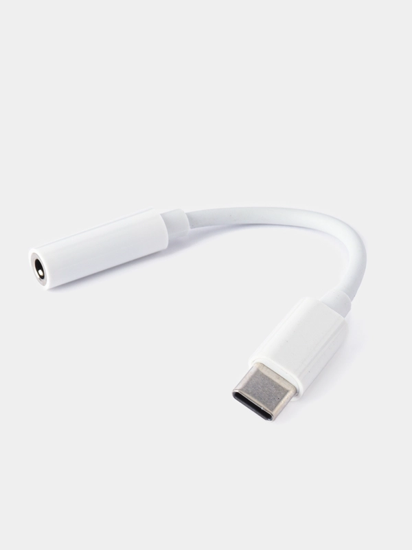 Переходник Type-C aux для наушников Android  3.5 мм mini jack, аукс, адаптер